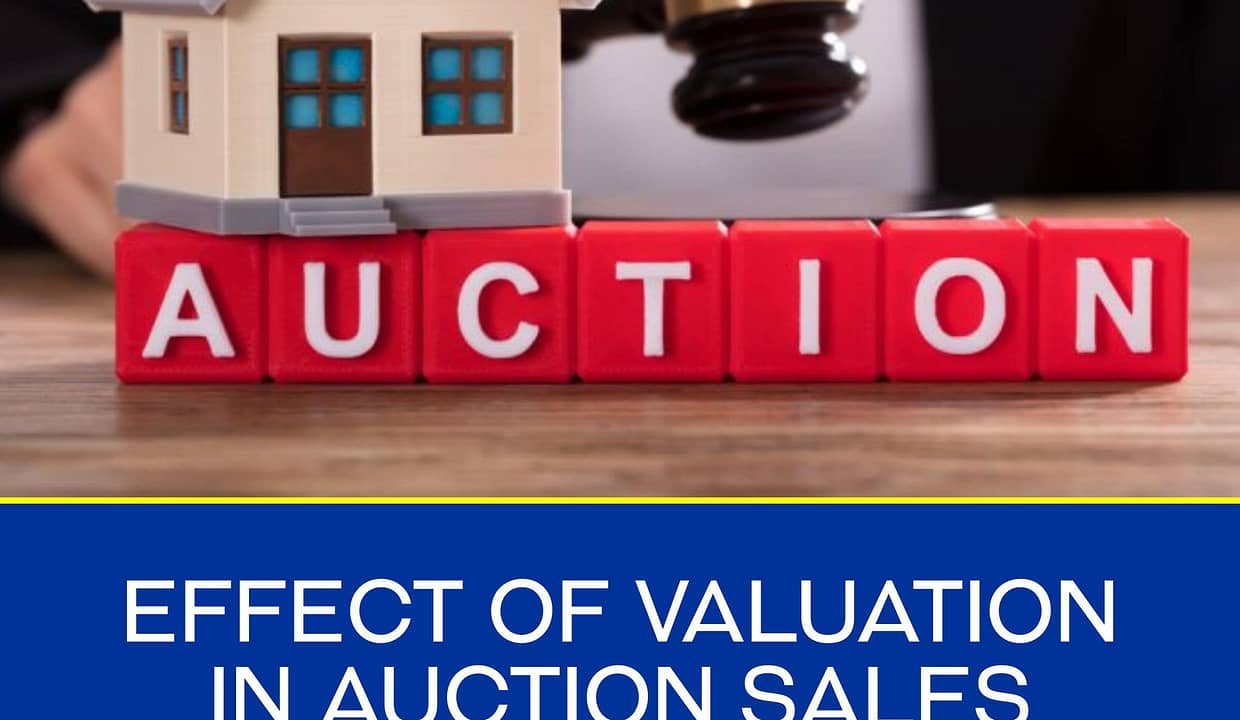 Effect of Valuation in Auction Sale
