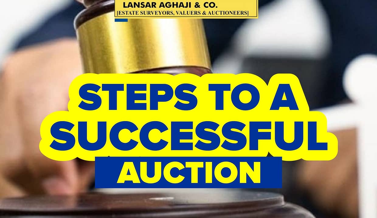 Steps to a successful auction