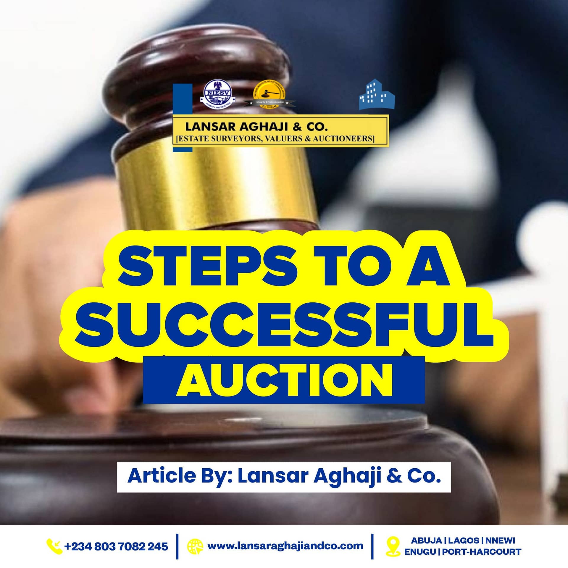 Steps To a Successful Auction