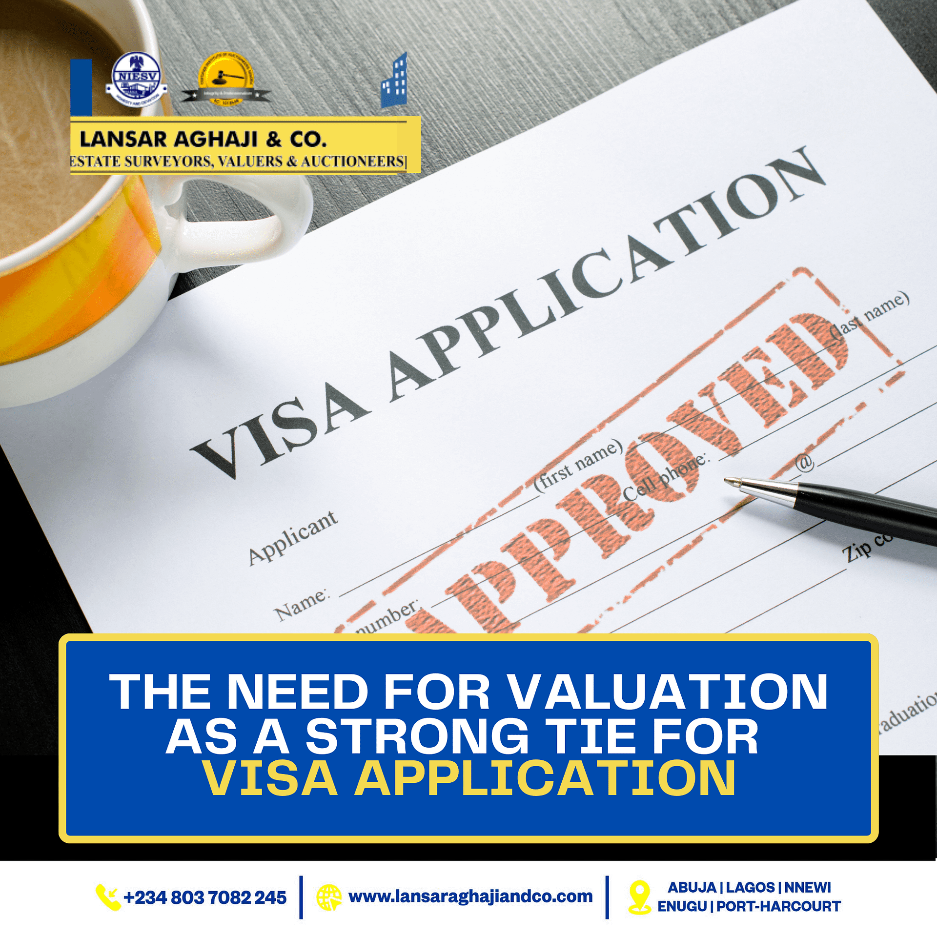 The Need for Valuation as a Strong Tie for Visa Application